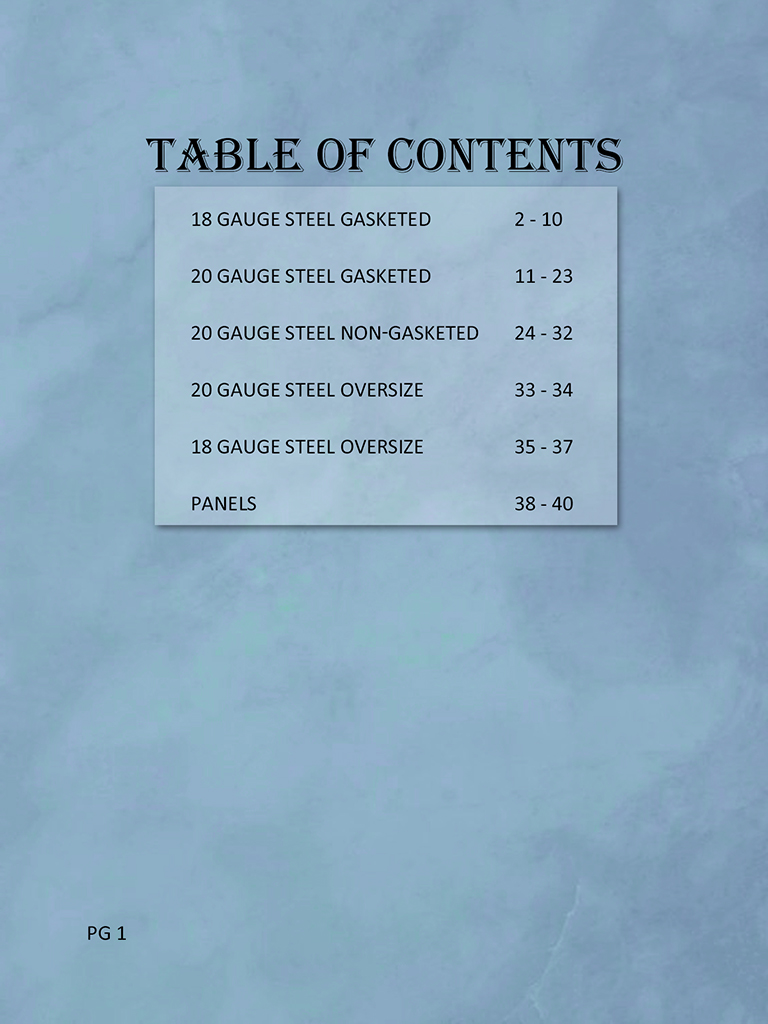 Page 1 toc